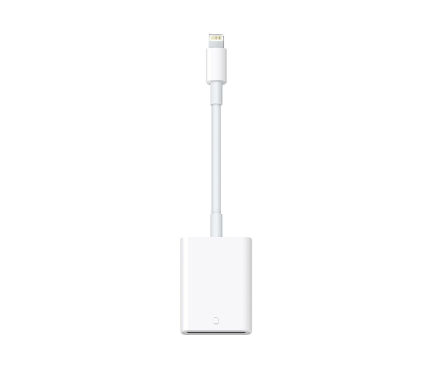 APPLE Przejsciówka Lightning - gniazdo kart SD MJYT2ZM/A - 321017 - zdjęcie